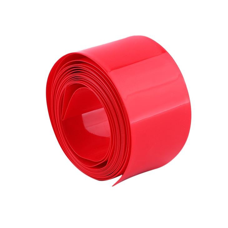 Red PVC Heat Shrink Tube Untuk Bungkus Baterai 18650
