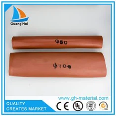 Karet silikon panas menyusut selang tabung